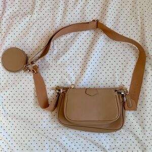 Elegant Tan Women's Bag Set‎